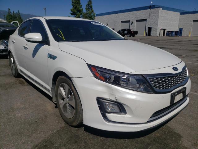 KIA OPTIMA HYB 2016 with VIN KNAGM4AD4G5096883 - Photo from auction