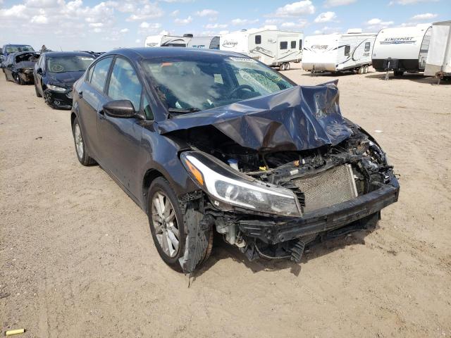 KIA FORTE LX 2017 with VIN 3KPFL4A77HE013318 - Photo from auction