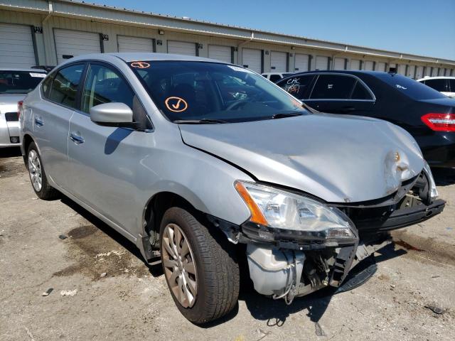 NISSAN SENTRA S 2013 with VIN 1N4AB7AP7DN907331 - Photo from auction