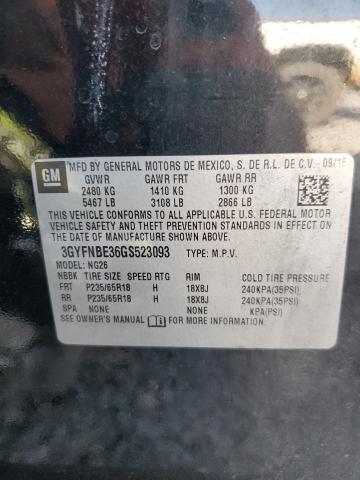 Photo 10 from auction – 2016 CADILLAC SRX LUXURY with VIN 3GYFNBE36GS523093