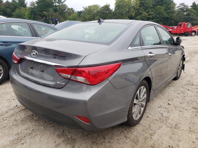 Photo 4 from auction – 2014 HYUNDAI SONATA SE with VIN 5NPEC4AC1EH909193
