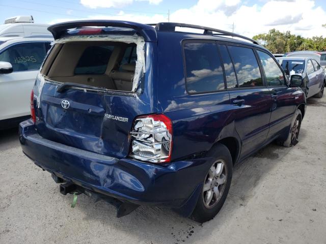 Photo 4 from auction – 2002 TOYOTA HIGHLANDER with VIN JTEGF21A620037486