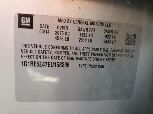 Photo 10 from auction – 2014 CHEVROLET VOLT with VIN 1G1RE6E47EU158206