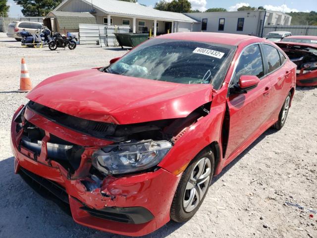 Photo 2 from auction – 2018 HONDA CIVIC LX with VIN 2HGFC2E53JH533797