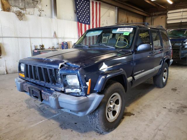 Photo 2 from auction – 2001 JEEP CHEROKEE S with VIN 1J4FF48S41L549717