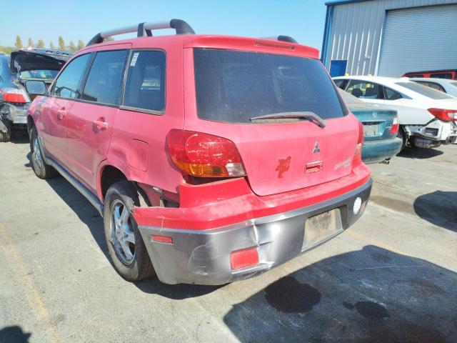 Photo 3 from auction – 2004 MITSUBISHI OUTLANDER with VIN JA4LZ31F84U007617