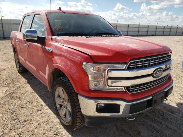 FORD F150 SUPER 2018 with VIN 1FTEW1EGXJFD03480 - Photo from auction