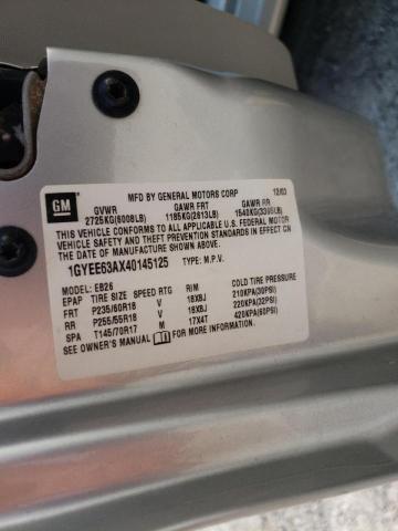 Photo 10 from auction – 2004 CADILLAC SRX with VIN 1GYEE63AX40145125