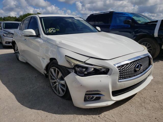 INFINITI Q50 PREMIU 2017 with VIN JN1EV7AP9HM733943 - Photo from auction