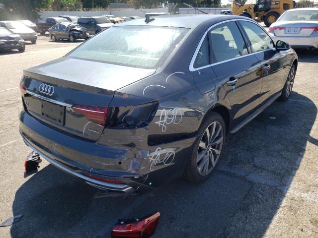 Photo 4 from auction – 2022 AUDI A4 PREMIUM with VIN WAUBBAF49NN001111
