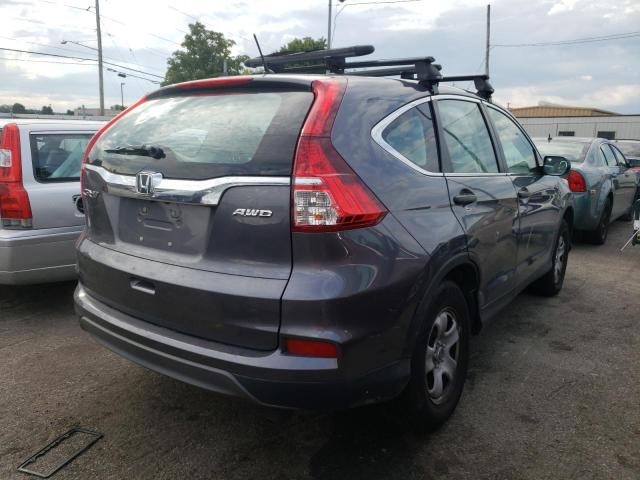 Photo 4 from auction – 2015 HONDA CR-V LX with VIN 5J6RM4H36FL045186