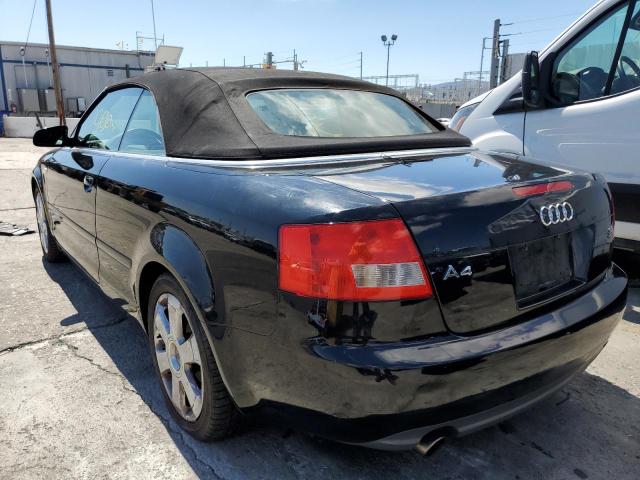 Photo 3 from auction – 2006 AUDI A4 QUATTRO with VIN WAUDT48HX6K004075