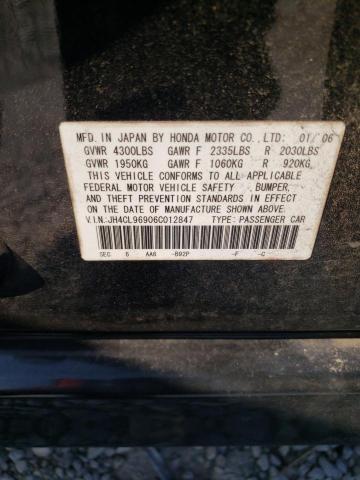 Photo 10 from auction – 2006 ACURA TSX with VIN JH4CL96906C012847