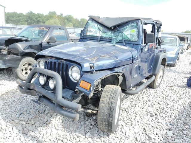 Photo 2 from auction – 2000 JEEP WRANGLER / with VIN 1J4FA49S7YP804926