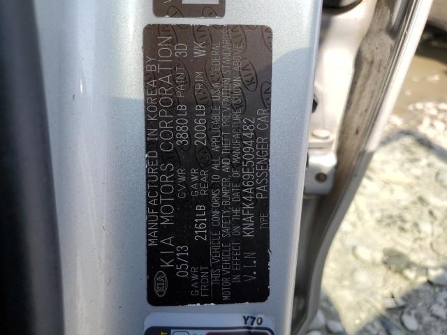Photo 10 from auction – 2014 KIA FORTE LX with VIN KNAFK4A69E5094482