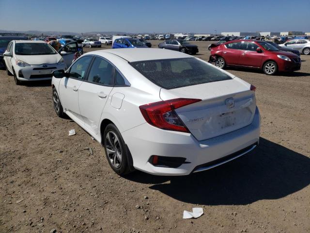 Photo 3 from auction – 2020 HONDA CIVIC LX with VIN 19XFC2F60LE206701