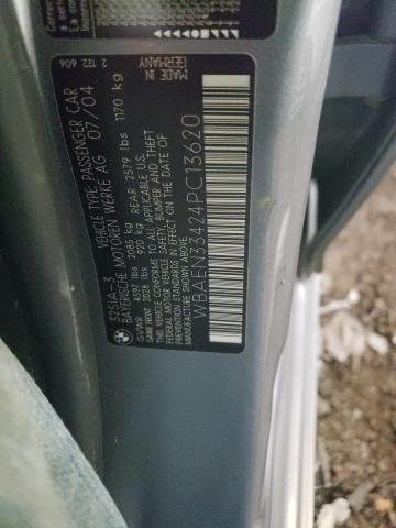 Photo 10 from auction – 2004 BMW 325 IT with VIN WBAEN33424PC13620