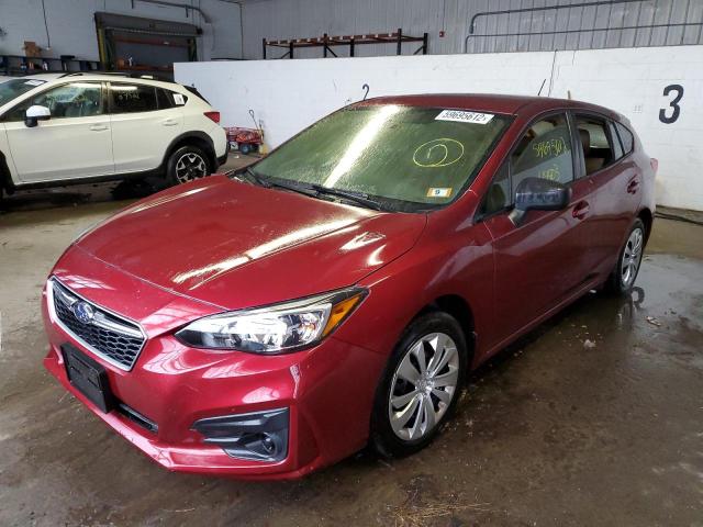 Photo 2 from auction – 2017 SUBARU IMPREZA with VIN 4S3GTAA65H3752737