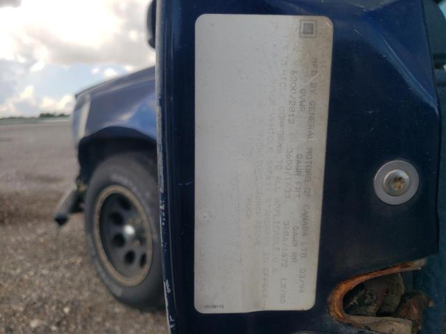 Photo 10 from auction – 1994 CHEVROLET GMT-400 C1 with VIN 2GCEC19K5R1227094