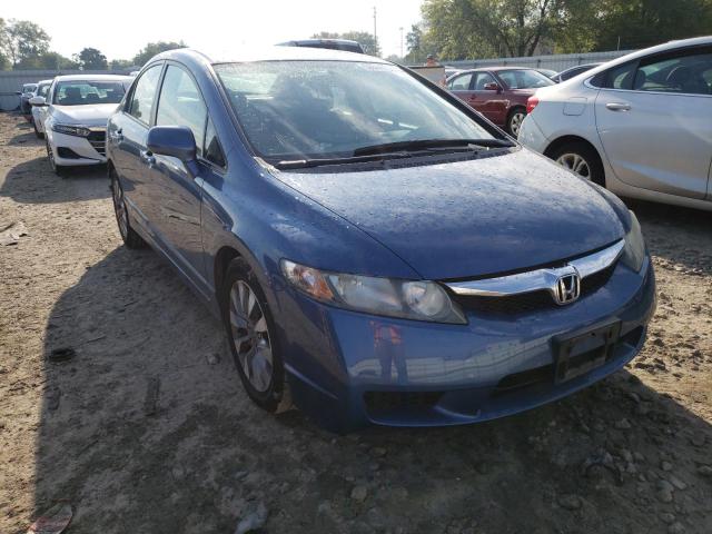 HONDA CIVIC EX 2009 with VIN 19XFA16889E026117 - Photo from auction