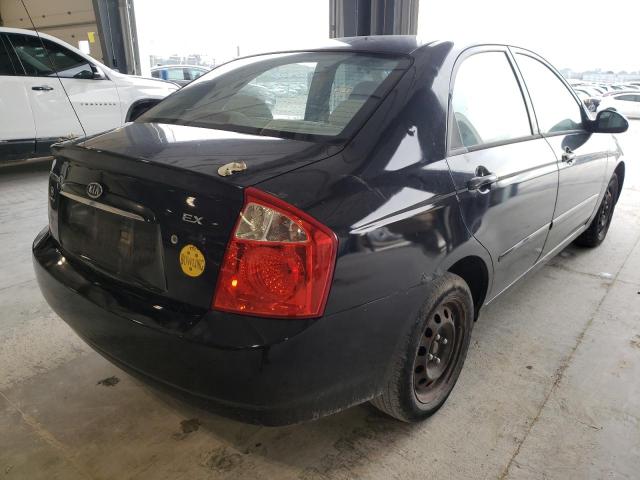 Photo 4 from auction – 2005 KIA SPECTRA LX with VIN KNAFE121255090816