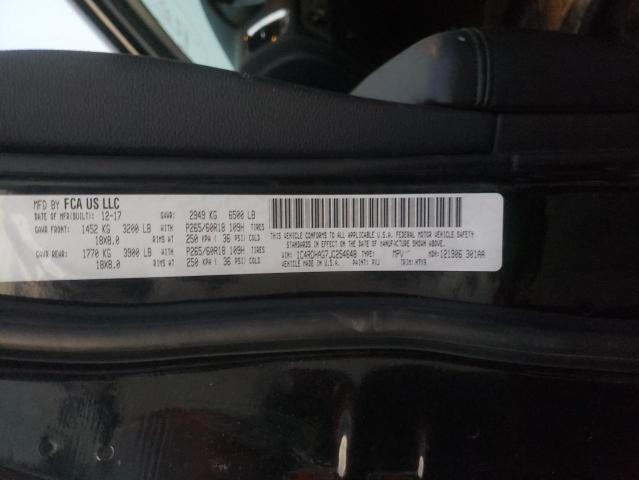 Photo 10 from auction – 2018 DODGE DURANGO SX with VIN 1C4RDHAG7JC254648