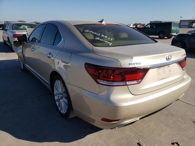 Photo 3 from auction – 2013 LEXUS LS 460 with VIN JTHBL5EFXD5115609