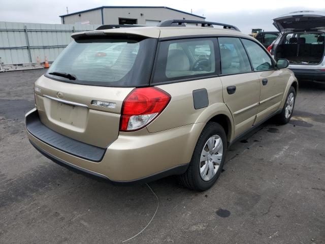 Photo 4 from auction – 2008 SUBARU OUTBACK with VIN 4S4BP60C187309914