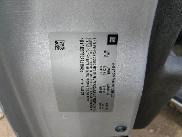 Photo 10 from auction – 2010 CHEVROLET COBALT 1LT with VIN 1G1AD5F50A7215453