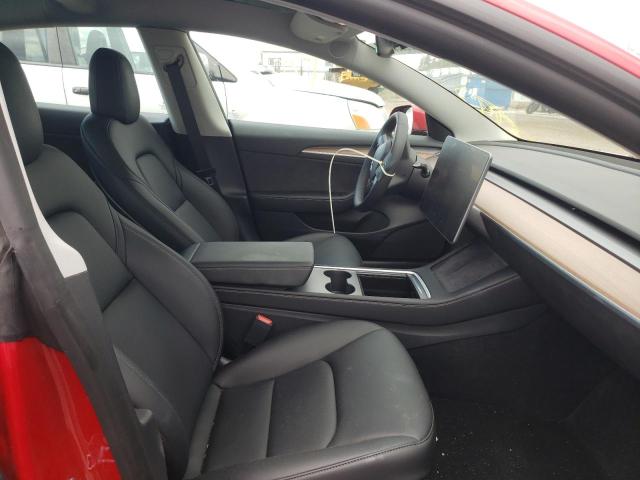 Photo 5 from auction – 2022 TESLA MODEL 3 with VIN 5YJ3E1ECXNF238244