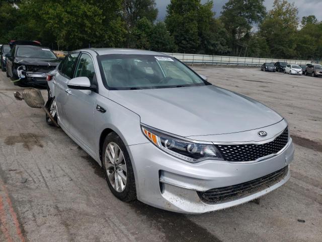 KIA OPTIMA EX 2016 with VIN 5XXGU4L36GG063631 - Photo from auction