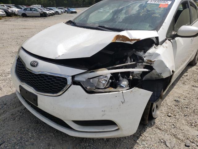 Photo 9 from auction – 2014 KIA FORTE LX with VIN KNAFK4A6XE5061975