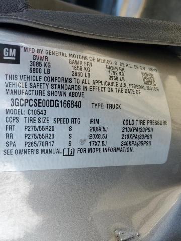 Photo 10 from auction – 2013 CHEVROLET SILVERADO with VIN 3GCPCSE00DG166840