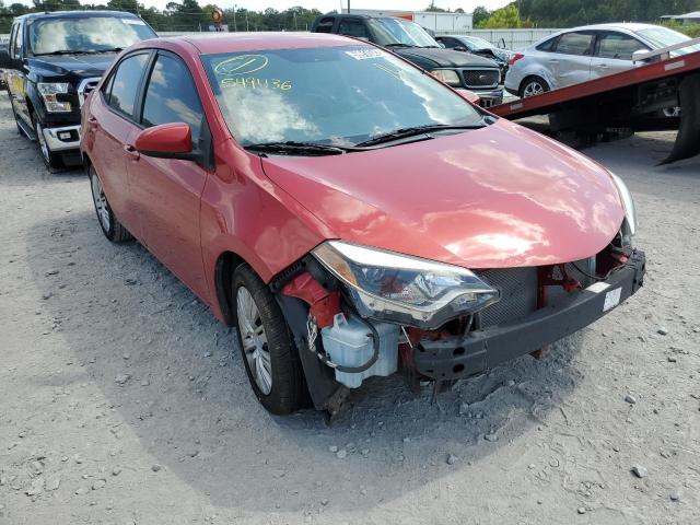 TOYOTA COROLLA L 2016 with VIN 2T1BURHE5GC549436 - Photo from auction