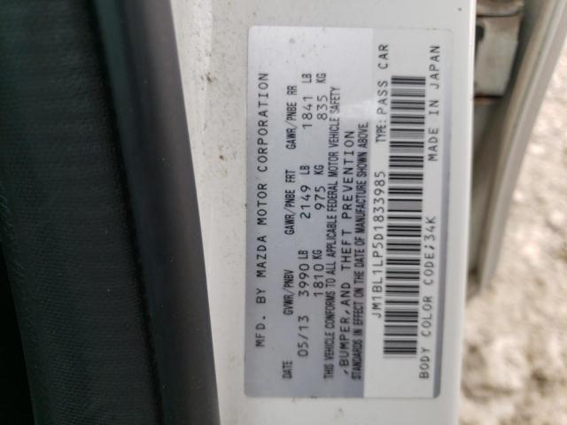 Photo 10 from auction – 2013 MAZDA 3 I with VIN JM1BL1LP5D1833985