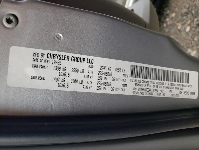 Photo 10 from auction – 2010 DODGE GRAND CARA with VIN 2D4RN4DE8AR181204