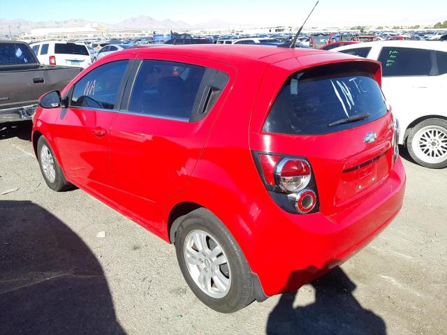 Photo 3 from auction – 2012 CHEVROLET SONIC LT with VIN 1G1JC6SH2C4199186