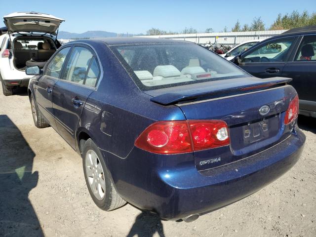 Photo 3 from auction – 2008 KIA OPTIMA LX with VIN KNAGE124385235591