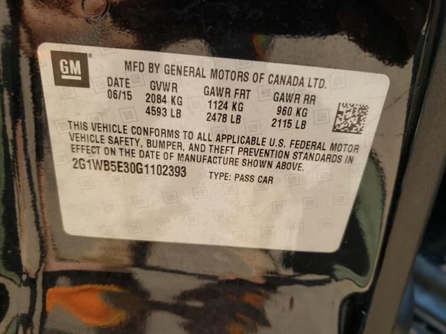 Photo 10 from auction – 2016 CHEVROLET IMPALA LIM with VIN 2G1WB5E30G1102393