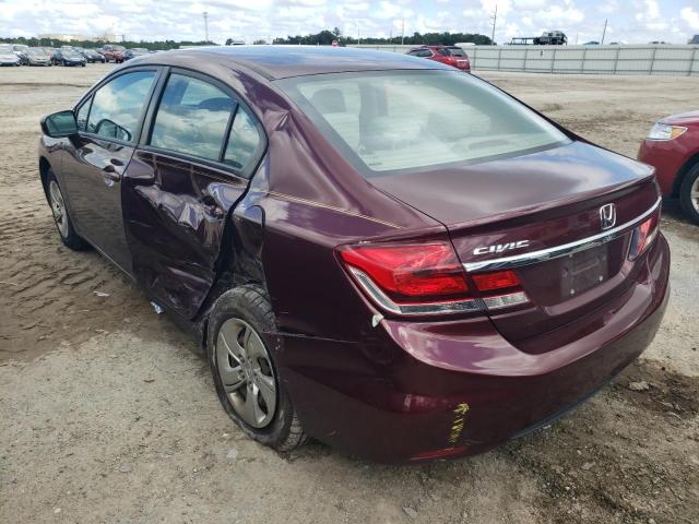 Photo 3 from auction – 2015 HONDA CIVIC LX with VIN 19XFB2F55FE049097