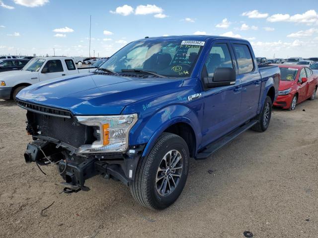 Photo 2 from auction – 2018 FORD F150 SUPER with VIN 1FTEW1E56JKF74607