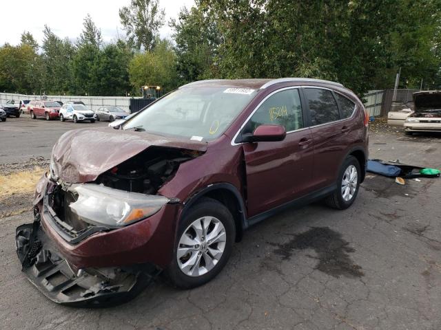 Photo 2 from auction – 2013 HONDA CR-V EXL with VIN 5J6RM4H71DL072117