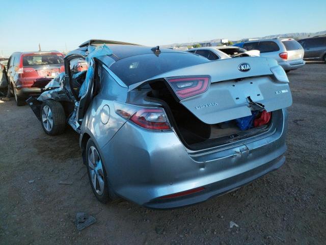 Photo 3 from auction – 2014 KIA OPTIMA HYB with VIN KNAGN4AD5E5070982