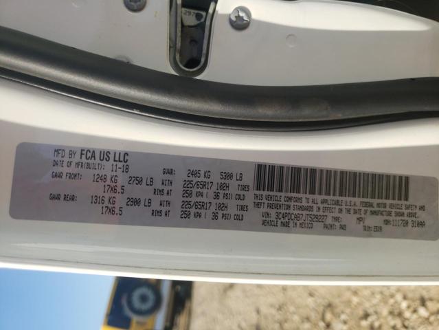 Photo 10 from auction – 2018 DODGE JOURNEY SE with VIN 3C4PDCAB7JT529227
