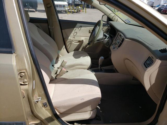 Photo 5 from auction – 2008 KIA RIO BASE with VIN KNADE123086317203