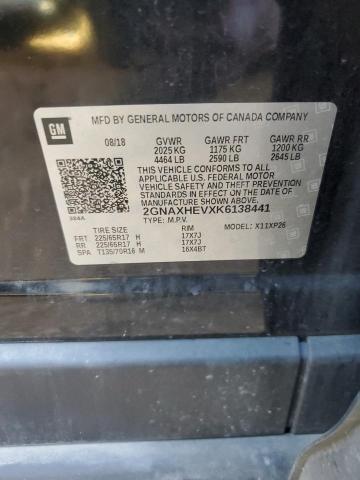 Photo 10 from auction – 2019 CHEVROLET EQUINOX LS with VIN 2GNAXHEVXK6138441