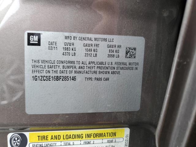 Photo 10 from auction – 2011 CHEVROLET MALIBU 1LT with VIN 1G1ZC5E16BF285146