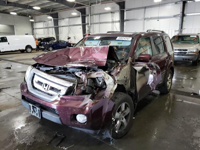 Photo 2 from auction – 2010 HONDA PILOT EXL with VIN 5FNYF4H69AB029100