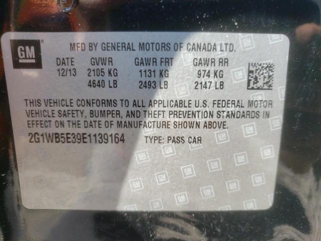 Photo 10 from auction – 2014 CHEVROLET IMPALA LIM with VIN 2G1WB5E39E1139164