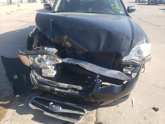 Photo 9 from auction – 2009 SUBARU LEGACY 2.5 with VIN 4S3BL616397234286